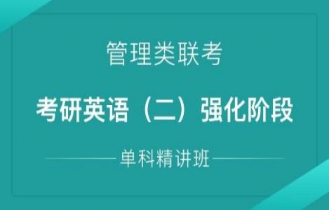 24考研英语（二）强化阶段